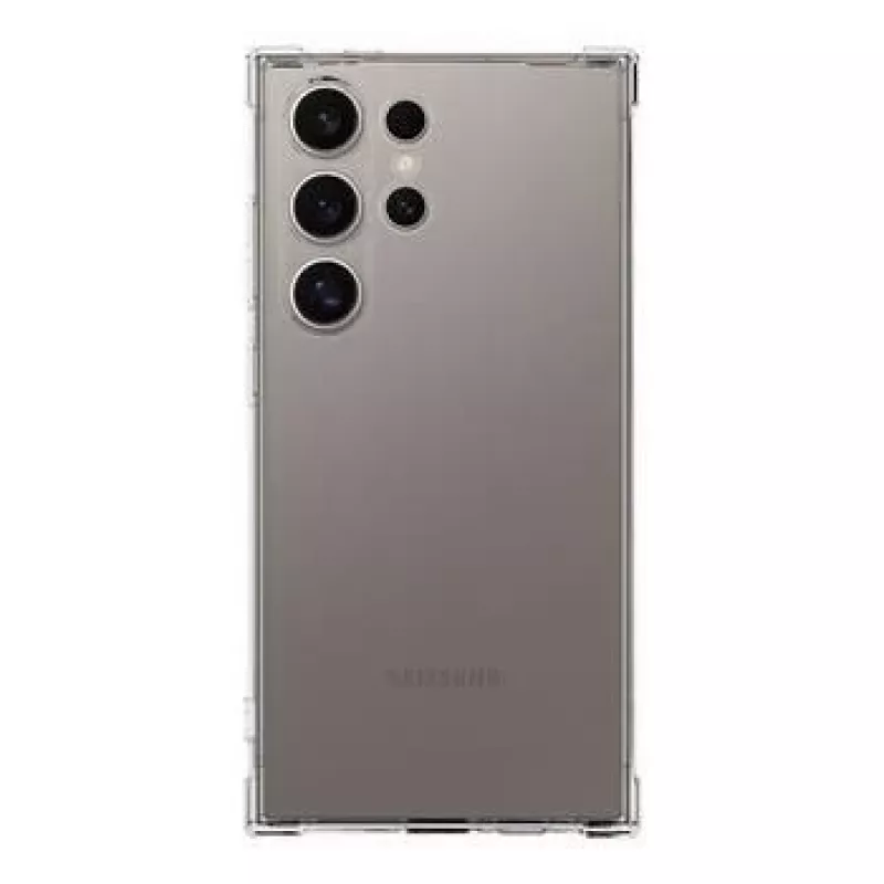 Tactical Back Cover TPU Plyo per Samsung Galaxy S24 Ultra trasparente