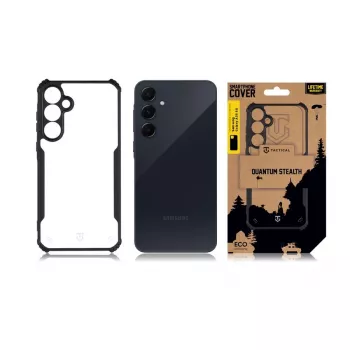 Tactical Back Cover Quantum Stealth Galaxy A35 5G trasparente/nero