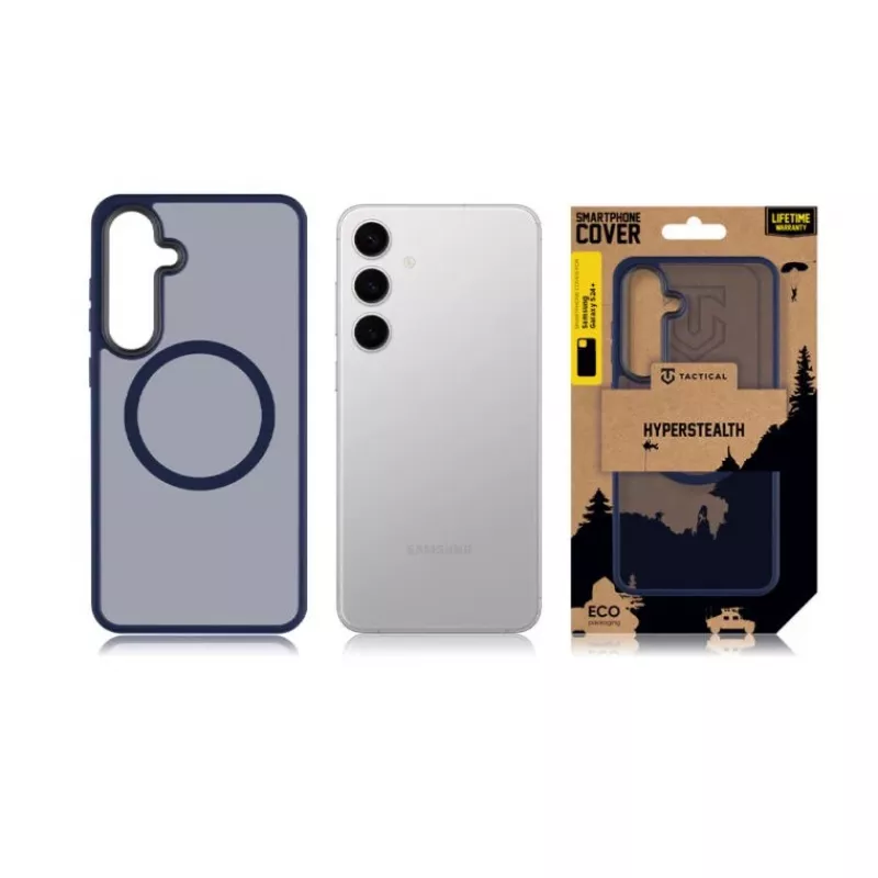 Tactical Back Cover MagForce Hyperstealth per Samsung Galaxy S24+ Deep Blue