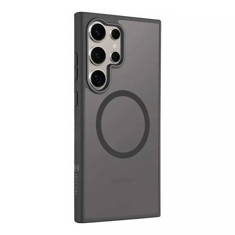 Tactical Back Cover MagForce Hyperstealth Galaxy S24 Ultra Asphalt nero
