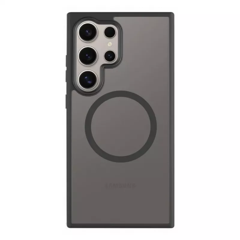 Tactical Back Cover MagForce Hyperstealth Galaxy S24 Ultra Asphalt nero