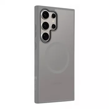 Tactical Back Cover MagForce Hyperstealth per Samsung Galaxy S24 Ultra, grigio chiaro