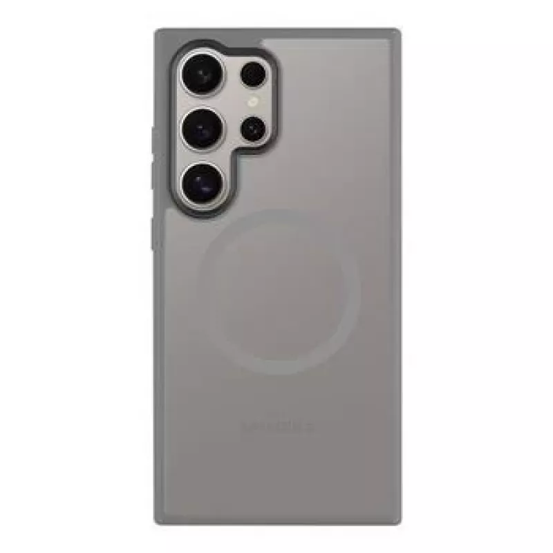 Tactical Back Cover MagForce Hyperstealth per Samsung Galaxy S24 Ultra, grigio chiaro