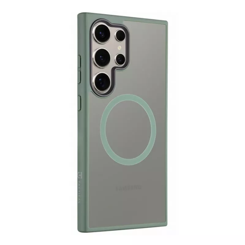 Tactical Back Cover MagForce Hyperstealth per Samsung Galaxy S24 Ultra, verde bosco