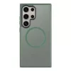 Tactical Back Cover MagForce Hyperstealth per Samsung Galaxy S24 Ultra, verde bosco
