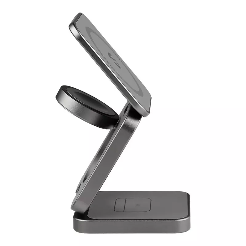 Tactical MagForce Saviour 3in1 Supporto auto magnetico con caricabatterie wireless e powerbank 5000 mAh nero