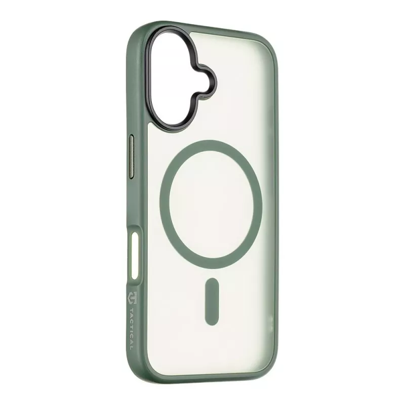 Cover posteriore tattica MagForce Hyperstealth iPhone 16 verde bosco
