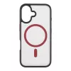 Cover posteriore tattica MagForce Hyperstealth 2.0 per iPhone 16, nero/rosso