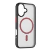 Cover posteriore tattica MagForce Hyperstealth 2.0 per iPhone 16, nero/rosso