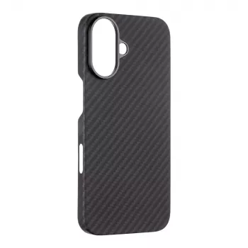 Tactical Back Cover MagForce Aramid per iPhone 16 nero