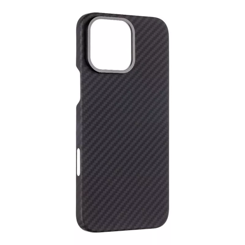 Tactical Back Cover MagForce Aramid per Apple iPhone 16 Pro Max nero