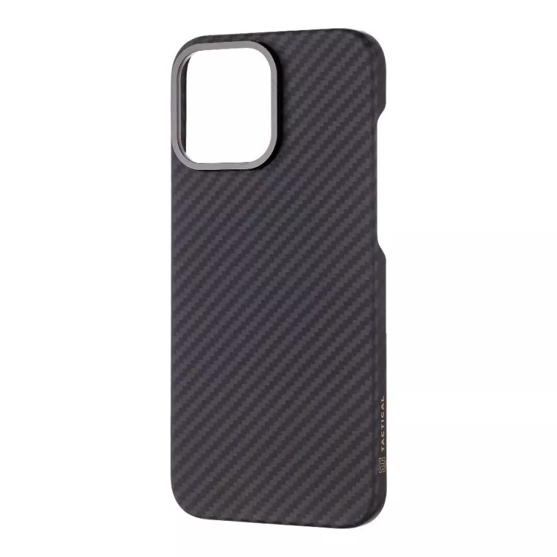 Tactical Back Cover MagForce Aramid per Apple iPhone 16 Pro Max nero