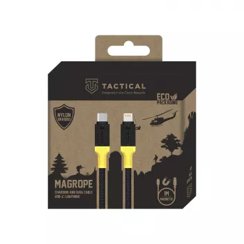 Cavo tattico MagRope USB-C/Lightning nero/giallo - digitale/dati