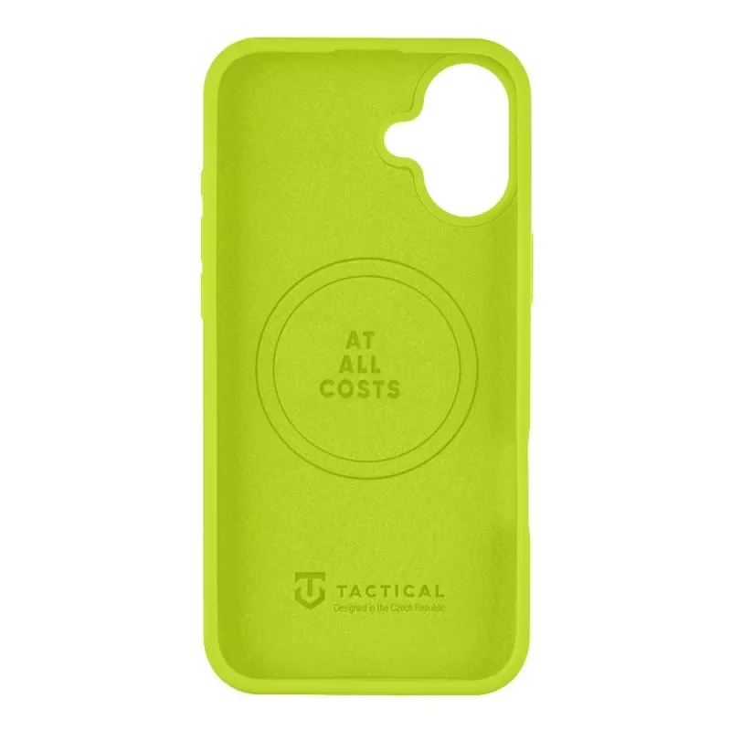Tactical Back Cover MagForce Velvet Smoothie per Apple iPhone 16 Plus - Avocado Green