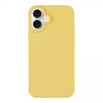 Tactical Back Cover MagForce Velvet Smoothie per iPhone 16 Plus - Banana Yellow