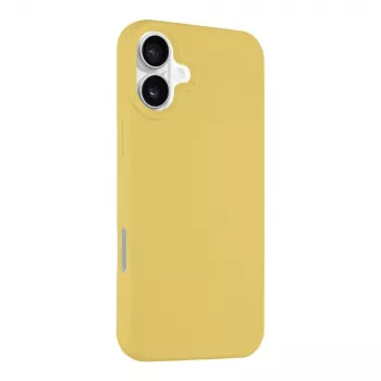 Tactical Back Cover MagForce Velvet Smoothie per iPhone 16 Plus - Banana Yellow
