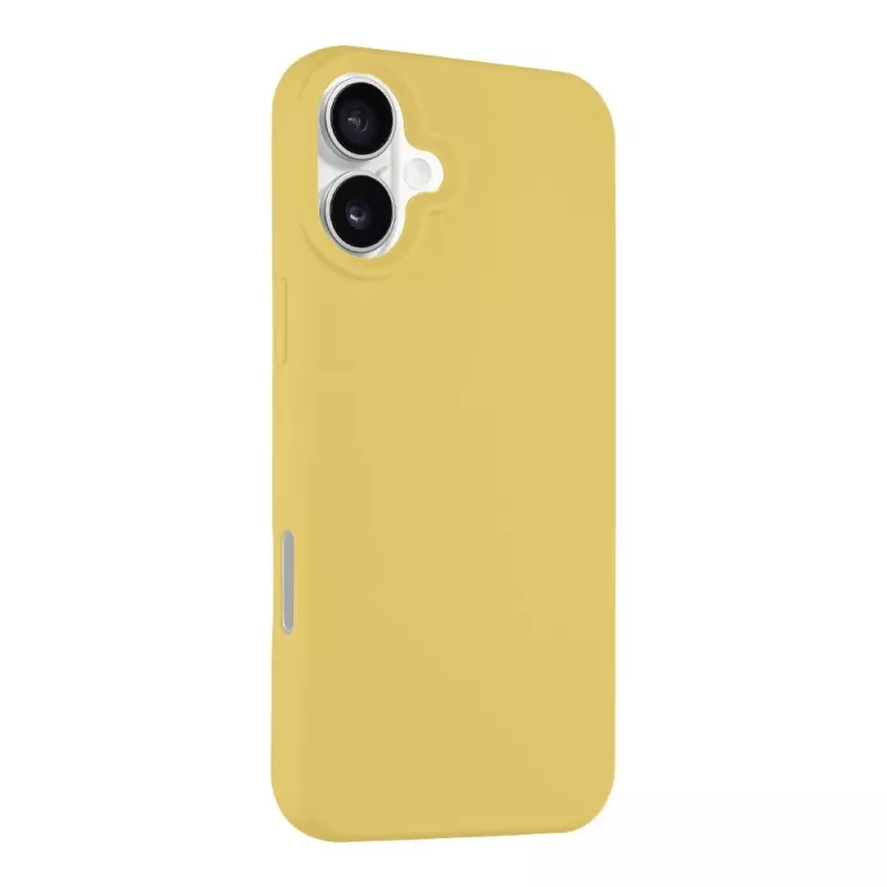 Tactical Back Cover MagForce Velvet Smoothie per iPhone 16 Plus - Banana Yellow
