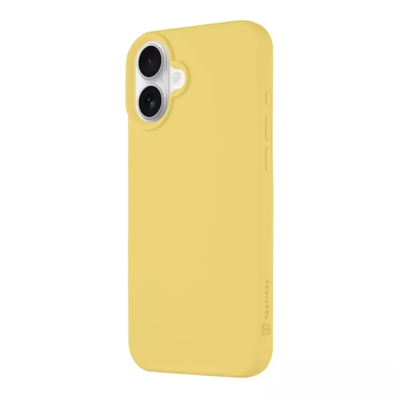 Tactical Back Cover MagForce Velvet Smoothie per iPhone 16 Plus - Banana Yellow
