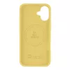 Tactical Back Cover MagForce Velvet Smoothie per iPhone 16 Plus - Banana Yellow