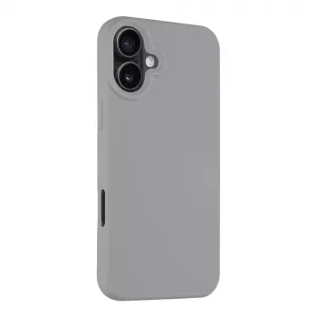 Tactical Back Cover MagForce Velvet Smoothie per iPhone 16 Plus, grigio nebbia