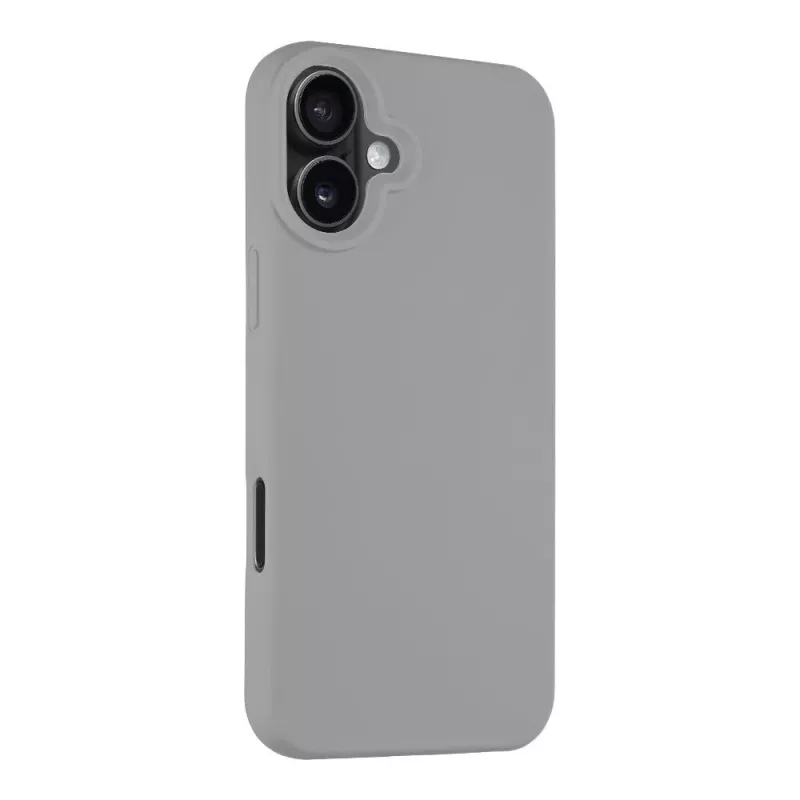 Tactical Back Cover MagForce Velvet Smoothie per iPhone 16 Plus, grigio nebbia