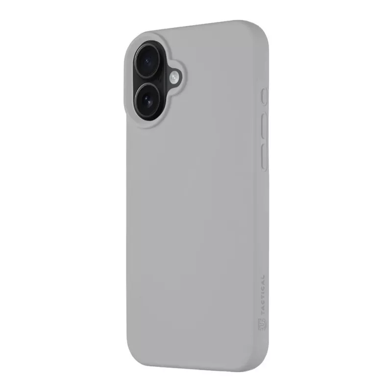 Tactical Back Cover MagForce Velvet Smoothie per iPhone 16 Plus, grigio nebbia