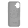 Tactical Back Cover MagForce Velvet Smoothie per iPhone 16 Plus, grigio nebbia