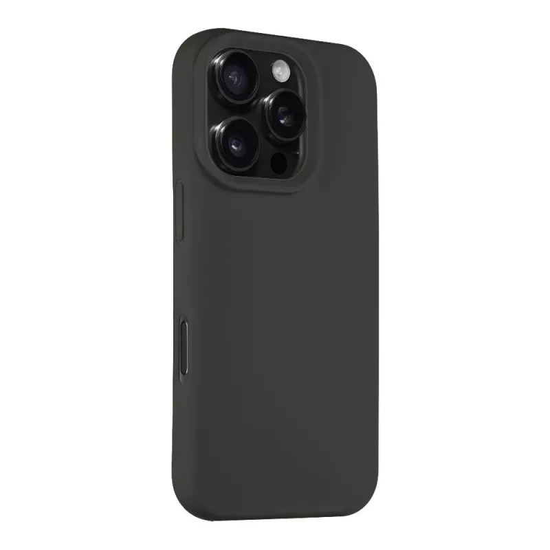 Tactical Back Cover MagForce Velvet Smoothie per Apple iPhone 16 Pro - Midnight Black