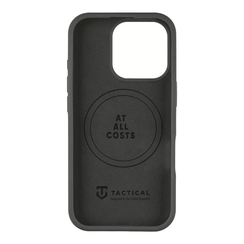 Tactical Back Cover MagForce Velvet Smoothie per Apple iPhone 16 Pro - Midnight Black