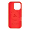 Tactical Back Cover MagForce Velvet Smoothie per Apple iPhone 16 Pro – Chilli Red