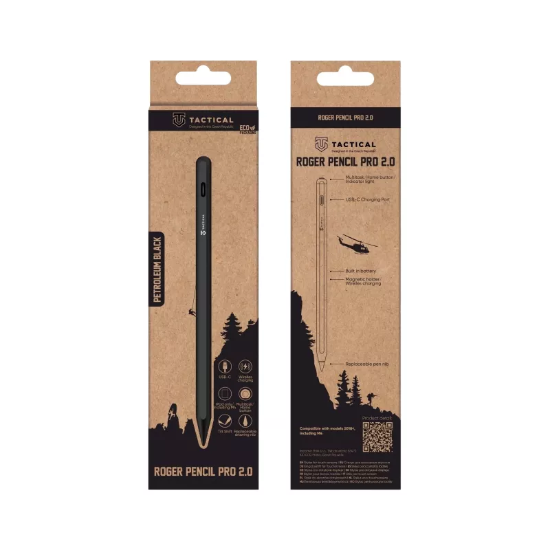 Stylus digitale tattico Roger Pencil Pro 2.0 nero