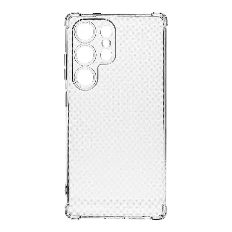 Tactical Back Cover TPU Plyo per Samsung Galaxy S25 Ultra trasparente