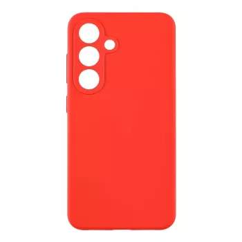 Tactical Back Cover Velvet Smoothie per Samsung Galaxy S25 - Chilli Red