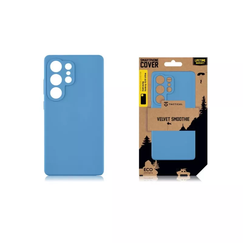 Tactical Back Cover Velvet Smoothie per Samsung Galaxy S25 Ultra - nero