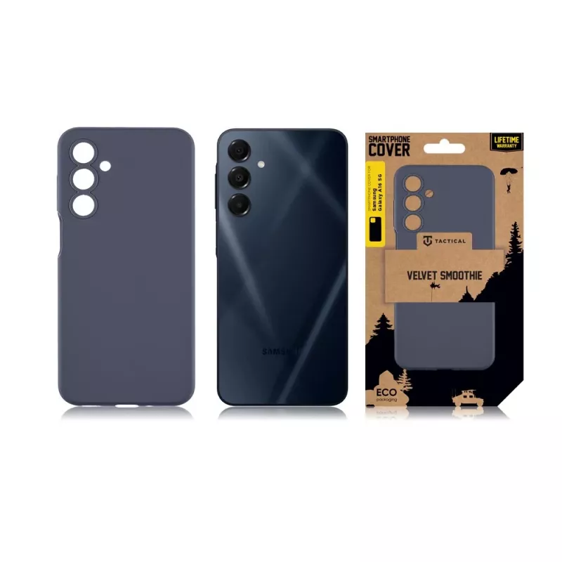 Tactical Back Cover Velvet Smoothie per Samsung Galaxy A16 4G/5G - nero