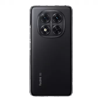 Tactical Back Cover TPU per Xiaomi Redmi Note 14 Pro 5G trasparente