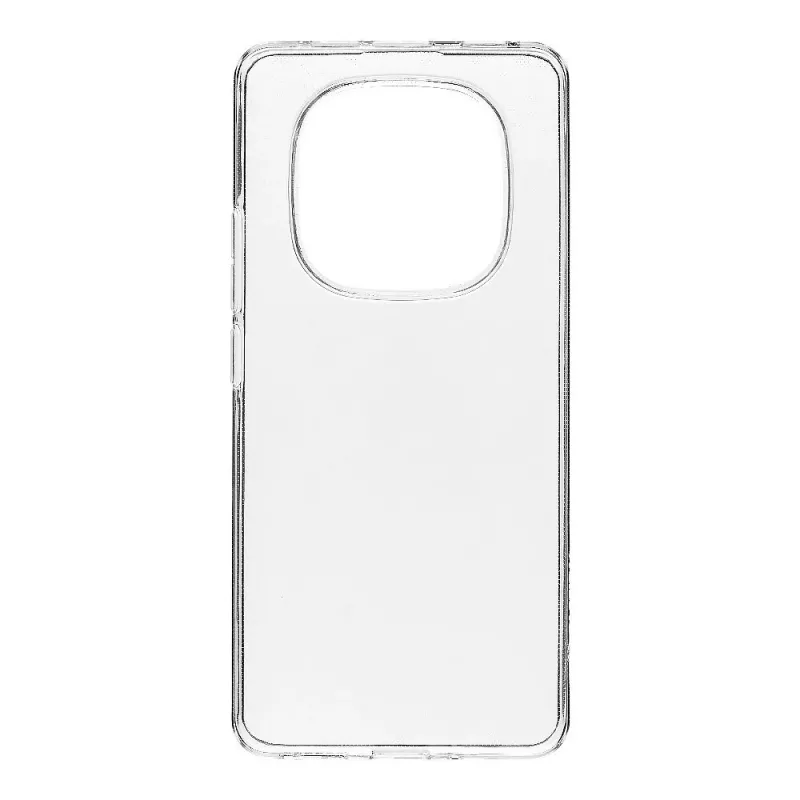 Tactical Back Cover TPU per Xiaomi Redmi Note 14 Pro 5G trasparente