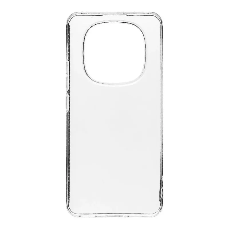 Tactical Back Cover TPU per Xiaomi Redmi Note 14 Pro+ 5G trasparente