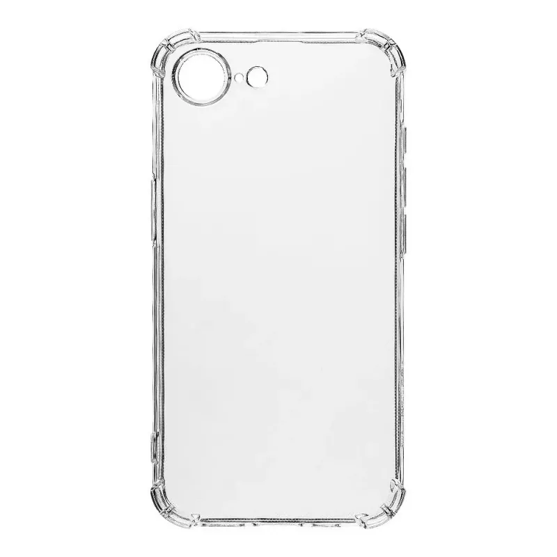 Cover posteriore tattica TPU Plyo per iPhone 16e/17e trasparente