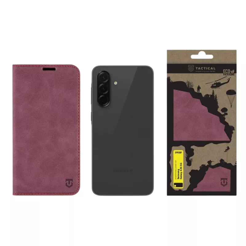 Tactical Book Cover Xproof per Samsung Galaxy A36 5G, Red Beret