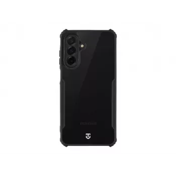 Tactical Quantum Stealth Back Cover per Samsung Galaxy A26 5G, trasparente/nero