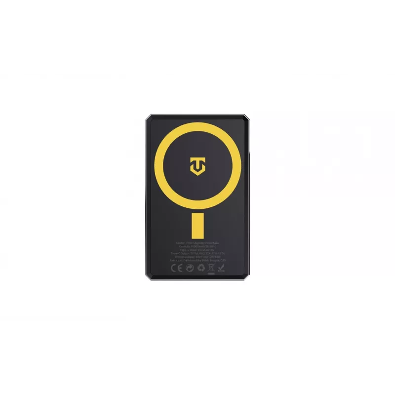 Tactical MagForce Relief 10000mAh Wireless Power Bank nero