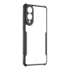Cover posteriore Tactical Quantum Stealth Galaxy S25 Edge trasparente/nero