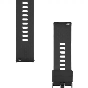 Cinturino in silicone Quick-Release Tactical 22mm nero