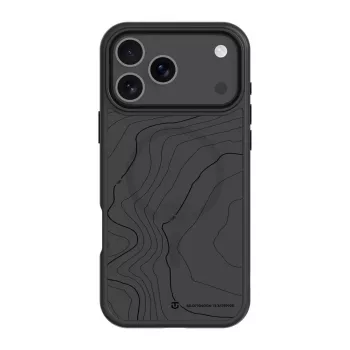 Cover posteriore Tactical MagForce Hyperstealth Sika per Apple iPhone 17 Pro Max, asfalto