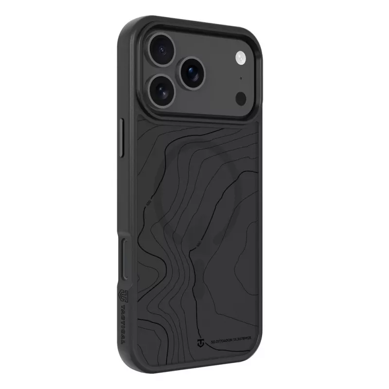 Cover posteriore Tactical MagForce Hyperstealth Sika per Apple iPhone 17 Pro Max, asfalto