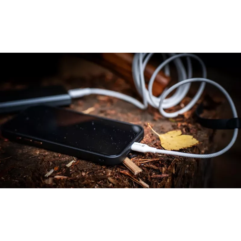 Cavo Tactical Stitch Thread USB-A/USB-C bianco