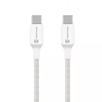 Tactical Stitch Thread Cable USB-C/USB-C bianco
