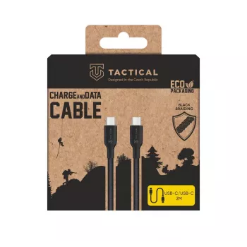 Cavo Tactical Stitch Thread USB-C/USB-C nero 1m 100W