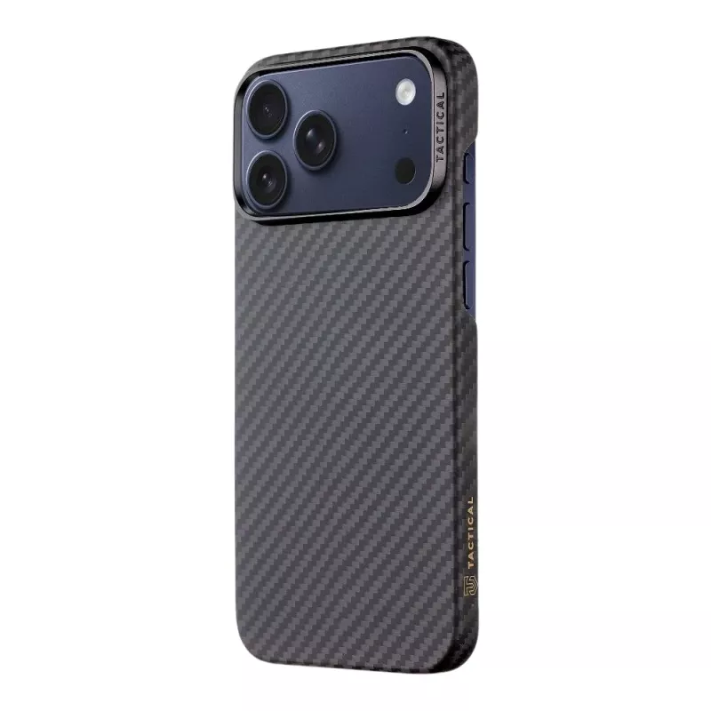 Tactical Back Cover MagForce Aramid per Apple iPhone 17 Pro Max nero